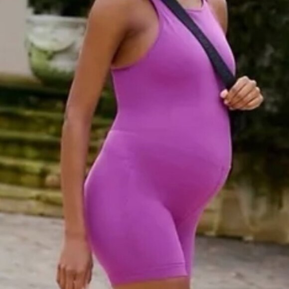 FP Movement X HATCH Maternity Good Karma Runsie Free People NWT $108 - Picture 3 of 11